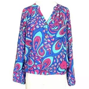 LILLY PULITZER Reel Me In Elsa top size XXS in EUC